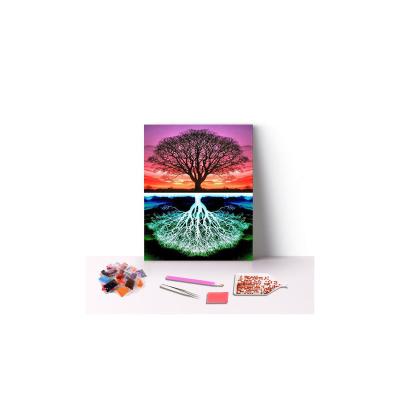 China 2022 CLASSIC bestsellers for home wall art tree decoration 5d lake diy diamond painting full drill canvas painting decor for sale