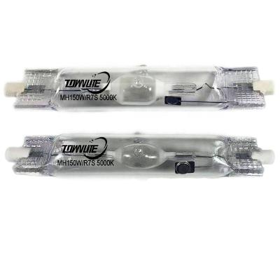 China Low price double-edned R7S/RX7S Tubular good quality high luminous efficiency MH150w metal halide lamp for sale