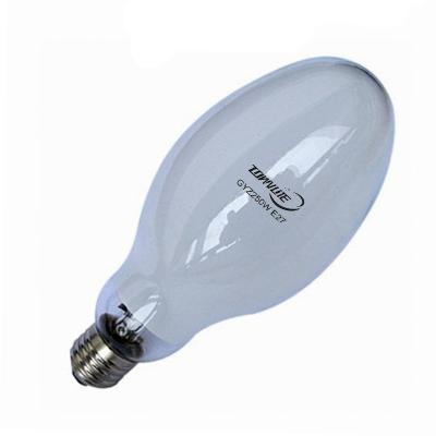 China ROAD Factory Wholesale High Pressure Sodium Lamp GYZ250W E27 Low Power Consumption Mercury Vapor Lamps for sale