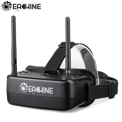 China RC Model Eachine EW30 FPV Goggles Adjustable Field of View 120 FPV Goggles TFT LCD 480*360 Display IPD with DVR Built-in Battery for FPV Drone for sale