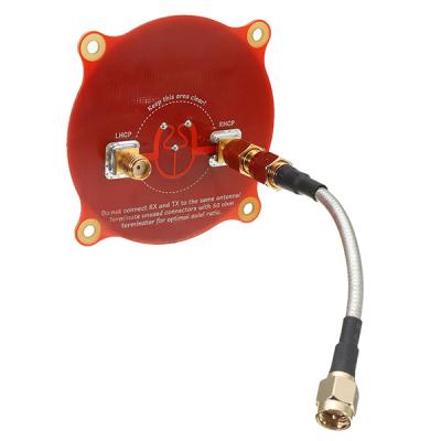 China RC Model Realacc Triple Feed Patch-1 5.8GHz 9.4dBi Directional Circular Polarized FPV Pagoda Antenna for sale