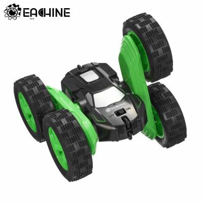 China RC Hobby Eachine EC02 RC Stunt Car Off-Road Remote Control Car 2.4G 4WD Double Sided 360 Rotating 360 Shake Rotates RC Vehicle Models for sale