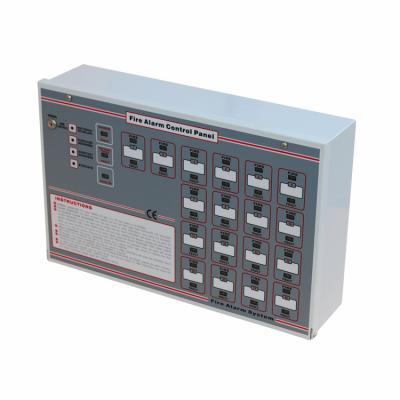 China Fire Protection 2-18 Zone Fire Alarm System Controls Control Panel With Stable Performance for sale