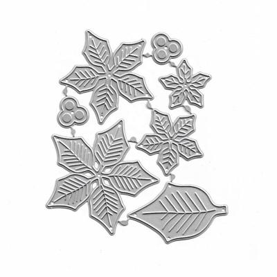 China Hot Sale Europe XY140 Leaves and Flowers Stamping Metal Scrapbooking Card Making Stencil Embossing Stamping Dies for sale