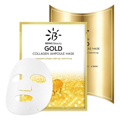 China FaceMask 24k Gold Face Musk Private Label Collagen Face Sheet Mask Anti Aging Private Label Korean Wholesale Anti Wrinkle Moisturizer for sale