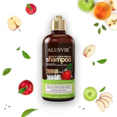 China Custom Natural Organic Apple Cider Vinegar Dandruff Hair Growth Shanpoo Anti Loss Prevention Hair Care Treatment And Conditioner Products for sale