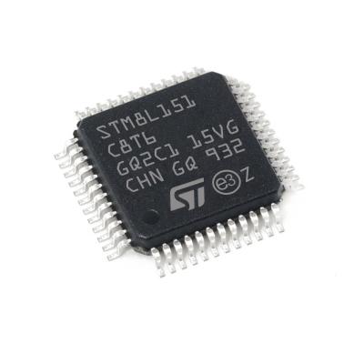 China New and original STM8L151C8T6 LQFP-48 standard integrated circuit for sale