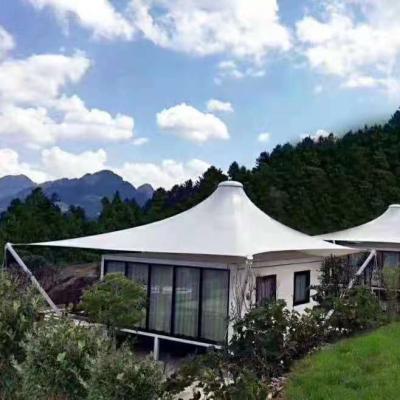 China Waterproof modern prefab house overwater prefab house hotel tent as luxury room for sale