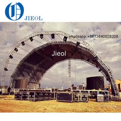 China outdoor outdoor show stage for music concert aluminum glass stage/portable moving platform for sale for sale