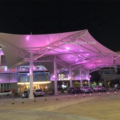 China Shopping Mall Waterproof Modular Membrane Fabric Tensile Structure for sale