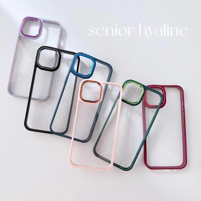 China Shockproof Clear Case On For iPhone 14 Pro 14 Plus Max On Soft TPU Silicone Phone Case For iPhone 13 12 11 pro Max Mini Case Back Cover for sale