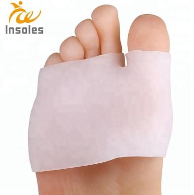 China Shoe Inside Original Toe Sleeve Metatarsal Pads Bunion Anterior Half Foot Cushioning 2 Pieces Large Diabetic Feet Prevent Callus Blisters for sale