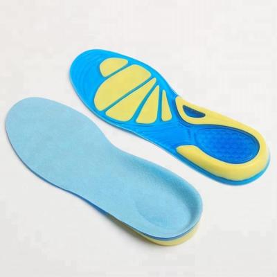 China Shoe Inside Gel Insoles Shoe Inserts Massaging Ultra-thin Gel Insoles For Plantar Fasciitis Foot Pain Relief for sale