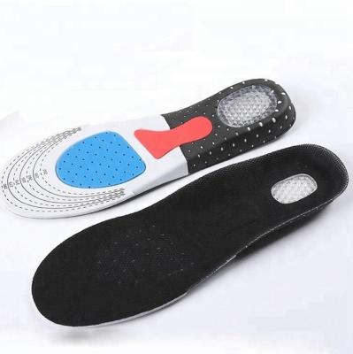 China Shoe Inside Trainer Unisex Boots Insoles Pad Silicone Sport Running Shoe Cushion Gel Heel Support Foot Massager Comfort for sale