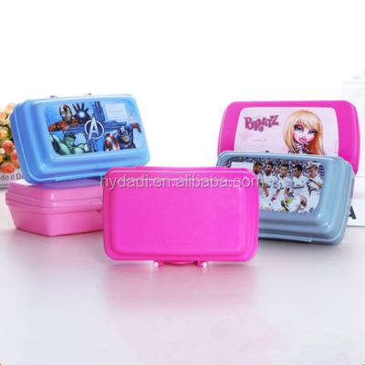 China Hot Selling High Quality Freshness Preservation Cartoon PP Plastic Food Bowl For Kids for sale