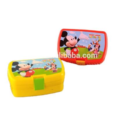 China Freshness Keeping Customized Plastic Food Warmer Lunch Box For Kids , Kids Lunch Box With Water Bottle for sale