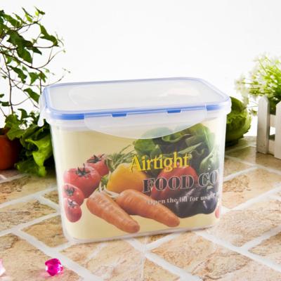 China Heatable Microwave PP Material Dessert Containers 2800ml Food Shipping Container for sale