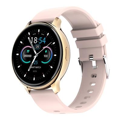 China 2023 Hot Selling FR27 Touch Screen Reloj Inteligente BT Calls Round Dial Smartwatch Smart Watch Display Amoled Screen for sale