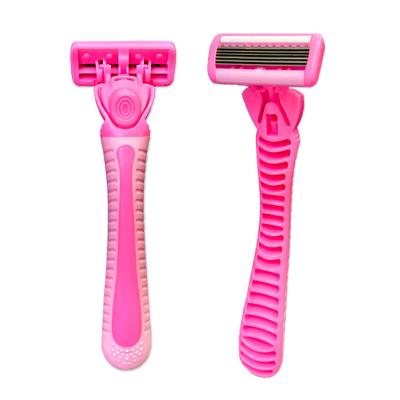 China Replacement razor six blade face razor six blade razor rubber razor six blade body bikini body bikini sharp razor shaving for sale