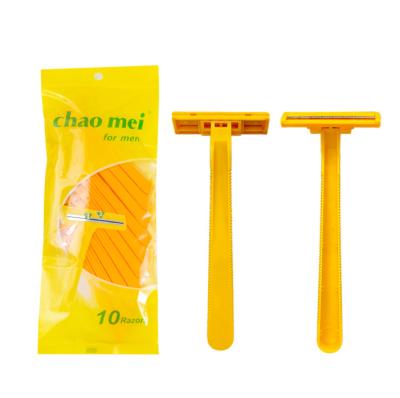 China Main razor blade razors factory new product Chao de mei female razor waterproof women manual yellow disposable blade binoculars for sale