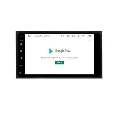 China GPS Android 10.0 Universal Car Radio Multimedia 2 Din VCR Auto Stereo GPS MAP For Toyota Vios Crown Camry Corolla for sale