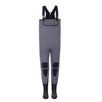 China Unisex Practical Waterproof Neoprene Waders For Hunting Fishing Bootfooted for sale