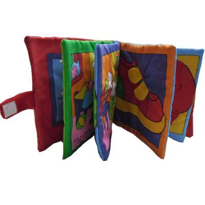 China Popular OEM Customize Handmade Craft Kids Soft Tissue Book With Fold Paper for sale