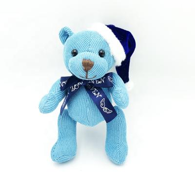 China Popular high quality hand, leg, moving head box pokemon mini small stuffed joint bear key chain for sale