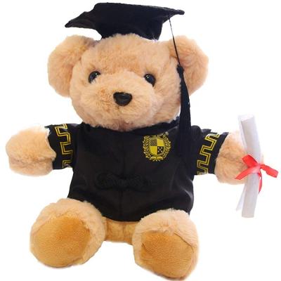 China Popular Custom Student Graduation Uniform Plush Teddy Bear For Sale Online for sale