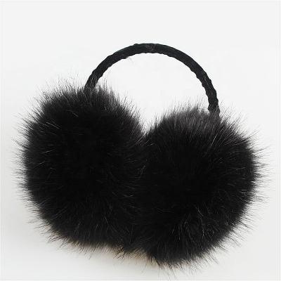 China Plush+PP Cotton Fashion Winter Top Quality Custom Ear Covers Warm Fuzzy Ear Muffs for sale