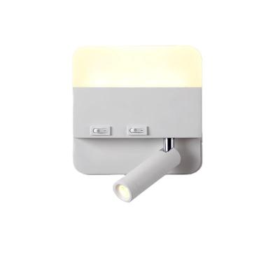 China Wholesale Price Modern Indoor Led Reading Lamp Bedside Wall Adjustable Led Wall Lamp for sale