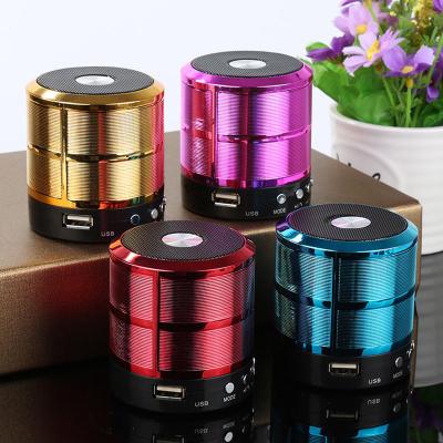 China 2021 Portable Newcomer music BT radio speaker phone function Tws speaker mini TF card wireless speaker for sale