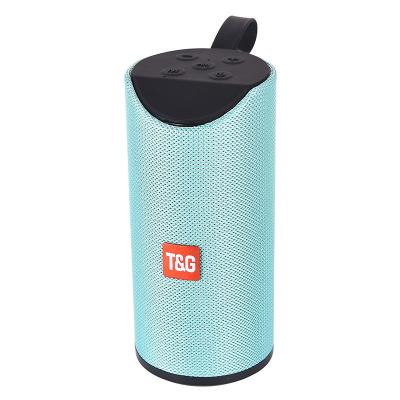 China Wholesale TG113 Handsfree BT USB Party Wireless Colorful Speaker Portable Cylindrical Speaker For Mobile Phone for sale