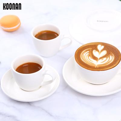 China Stocked Espresso Mug Hot Selling Customized Logo White Black Coffee Ceramic Mugs And Cups Ceramic Mug Wholesale for sale