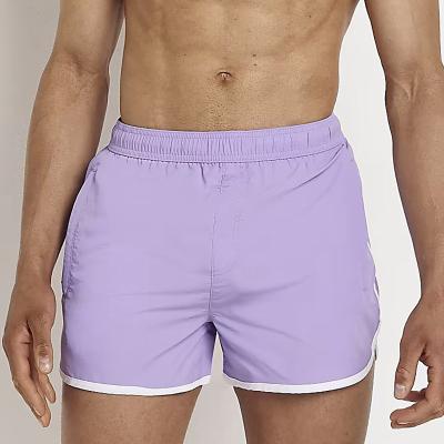 China 2022 New Arrivals Anti-Wrinkle Gym Comfortable Sporty Nylon Elastic Waist Fabric Activewear Shorts For Men Sport for sale