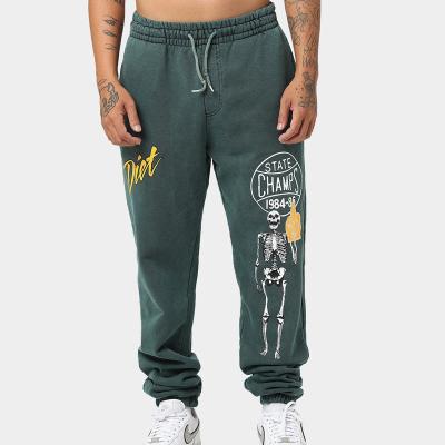 China Wholesale Anti-Wrinkle Private Label Gym Wear Cotton Athleisure Sweatpants Custom Logo Mens Sports Joggers Pants for sale