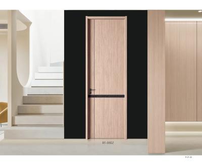 China Windproof Economic door MDF melamine wooden door China factory for sale