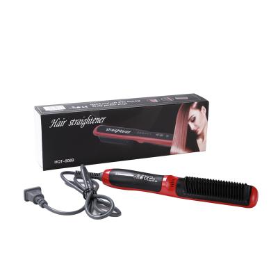 China Round Electric Hot Straightener Ion Straightener Comb Brush Negative, Airbrush Hot Hair Steamer Dryer Hair Dryer for sale