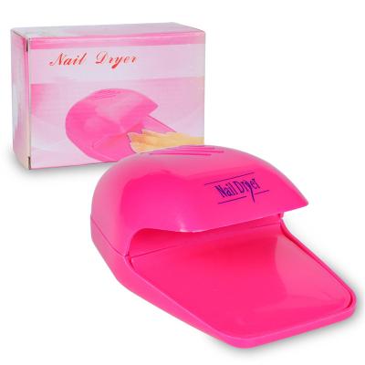 China Plastic Portable Nail Fan Dryer Nail Art Polish Machine Quick Dryer for sale