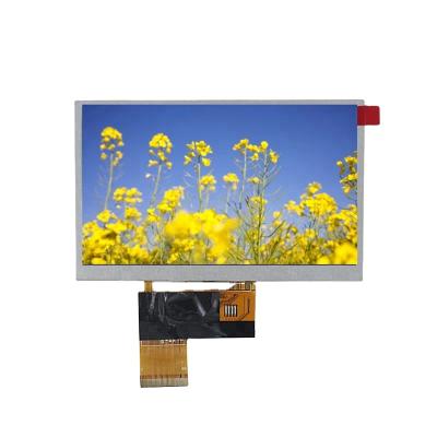 China SPIRIT High Brightness 5 Inch 800x480 Widescreen TFT LCD Display Transmissive 5