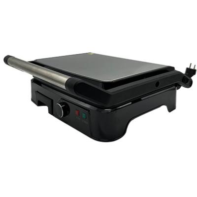 China Outdoor Commercial Panini Hot Tray Contact Grill Pit Sandwich Barbecue Steak Press Whole Machine for sale