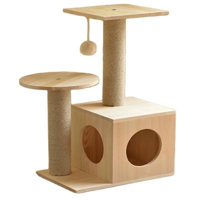 China Cat Condo Scratching Posts Stored with the Cat Furniture Jumping Platform for sale