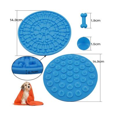 China Viable Silicone Dog Bath Friend Licking Dish Dog Training Supplies for sale