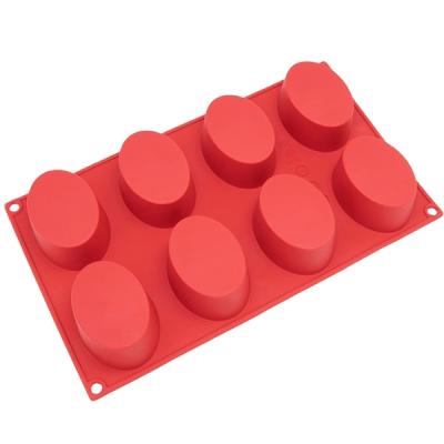 China Sustainable Silicone Baking Molds Different Shape Custom Silicone Soap Molds for sale