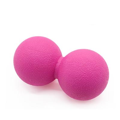 China Custom Rubber Muscle Massage Roller Yoga Massage Ball Foot Peanut Massage Ball for sale