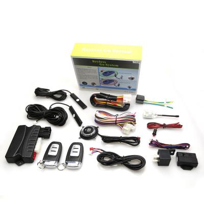 China Automatic Remote Central Lock Automation Start Motor Start Push Button Passive Keyless Entry System PKE001 for sale