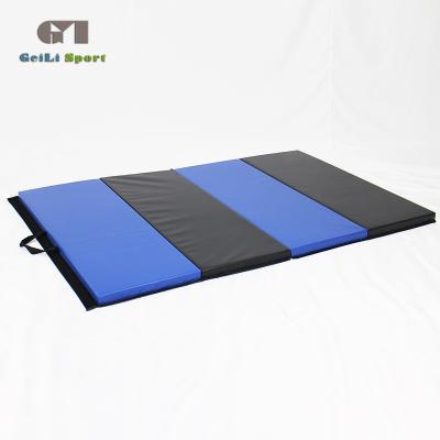 China Anti-Slip Durable Washable Waterproof Gymnastics Folding Tumbling Mat, Exercise Mat, Soft PVC Coating for Home and Gym Use. fitness for sale