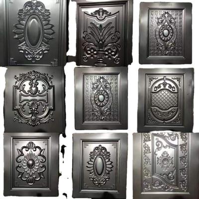 China Decoration high quality low price cold rolled steel skin, metal stainless steel door skin plate, molded door skin for sale