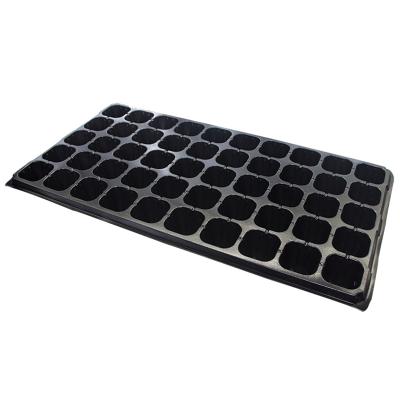 China Cell Seed Starter Tray With Lid Dome Plant Nursery Box Germination Grow Breathable Seedling Kit Minimalist Tray for sale