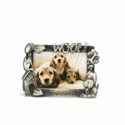 China Classic Dog Picture Frame or Custom Photo Frame or Alloy Photo Frame for sale